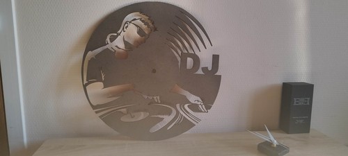 Horloge découpé laser - horloge,