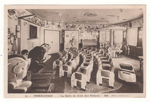 Cpa paquebot normandie - cpa,