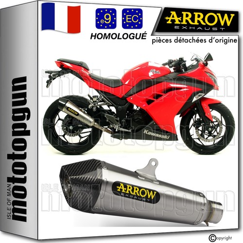 Arrow pot echappement approuve - echappement,