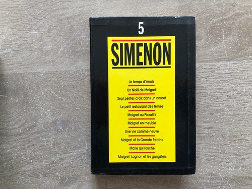 Livre simenon tome maigret - simenon,