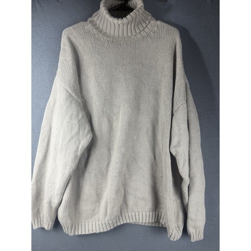 Scapa beige knit oversized - beige,