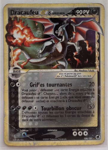 Carte pokémon dracaufeu star - pokémon,