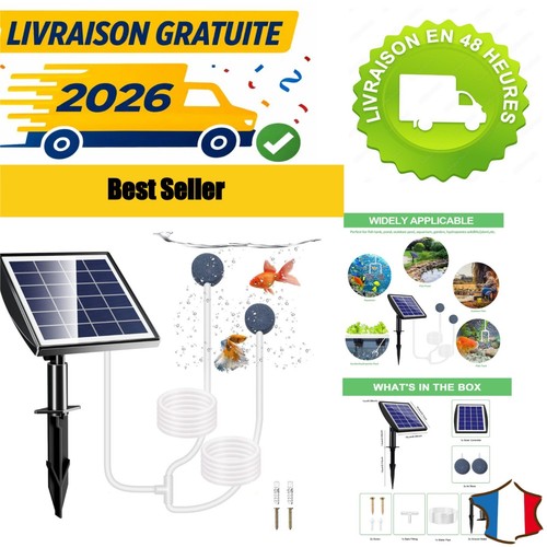 Pompe air solaire w - solaire,
