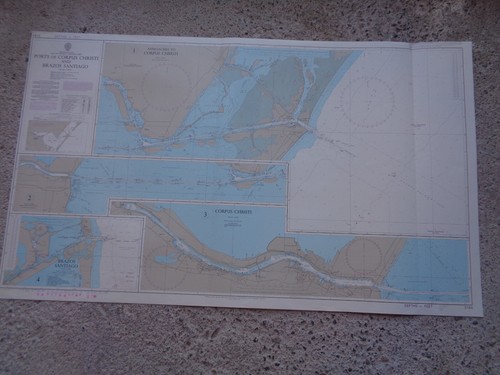 Carte marine ports of - ,