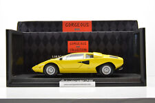 1974 Lamborghini Countach LP400 YELLOW KYOSHO 1/18 NEW IN BOX