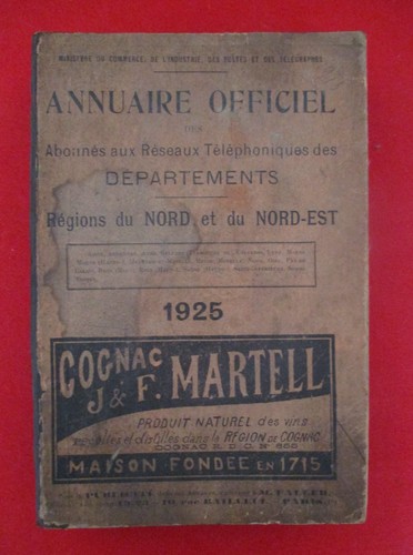 Annuaire officiel des abonnes - annuaire,