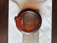 Antique Authentic Annals Glass Horse Necklace 19th Century