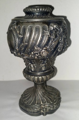 Lampe petrole étain - lampe,