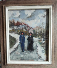 TABLEAU H/T " Promenade d'un