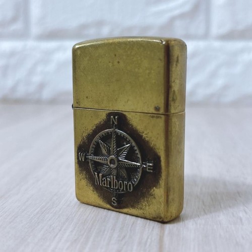 Marlboro compass metal - metal, brass