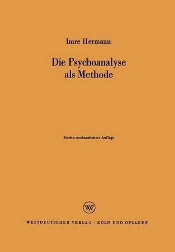 Die psychoanalyse als - die,