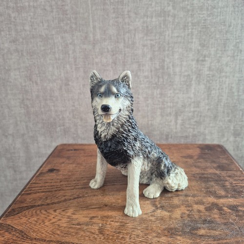 Figurine husky chien réaliste - figurine,