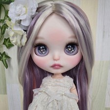 Poupée personnalisée OOAK Icy Doll 245 bouche ouverte taille néo Blythe...