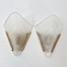 PAIRE D'APPLIQUES VINTAGE 1970