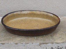Ancien plat en Terre cuite DLG La Bourguignonne. Dimension  35 x25x 5,5 cm