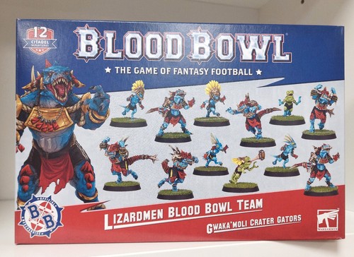 Blood bowl team saurus - blood,