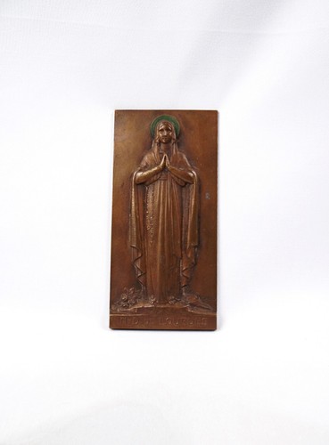 Plaque murale bronze - plaque,