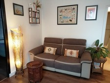 Canapé 2,5 places motorisé