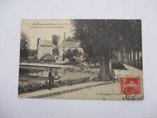 Old postcard COTE D'OR 21 CHATILLON SUR SEINE SOURCE DES DUCS MOULIN DES PASSES