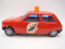 MONT BLANC - RARE RENAULT 5 ELECTRIC FIREFIGHTER - 1970 - 1/18 - ANTIQUE TOY -