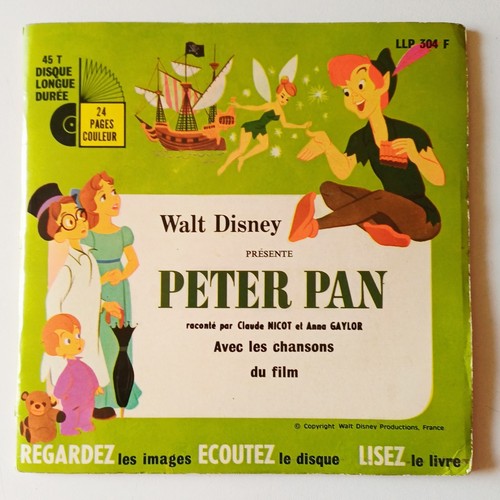 Disney peter pan vinyl - disney,