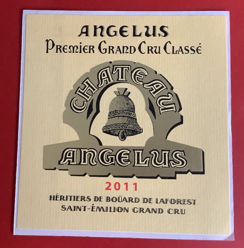 étiquette château angelus - ,