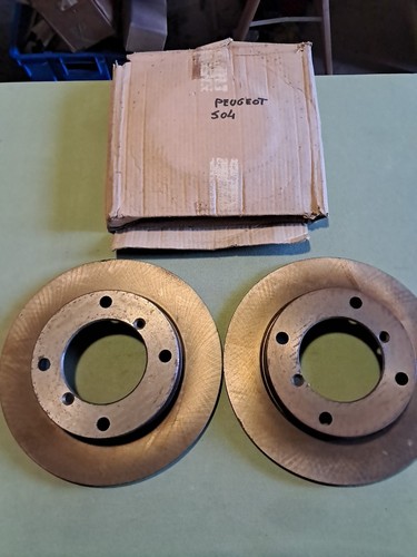 Peugeot 504 paire de disques - peugeot,