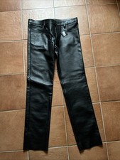 pantalon cuir homme