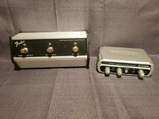 Fender 3 Button Footswitch & M-Audio Fast Track Guitar/Mic Recording Interface