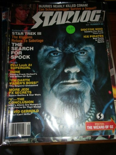 Starlog magazine is in - magazine,