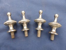 4 bobêches embouts laiton