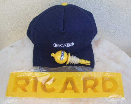 Lot casquette ricard - ricard, staff
