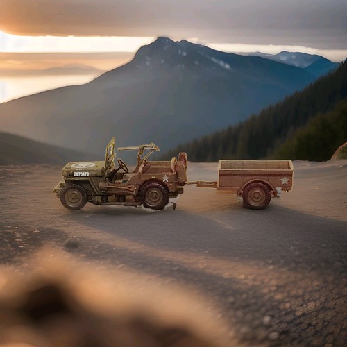 Eaglemoss jeep willys mb - eaglemoss,