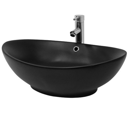 Lavabo salle bain noir - lavabo, de