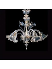 Lustre 5 Lumières Murano De