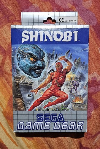 Shinobi sega game gear cib - -,