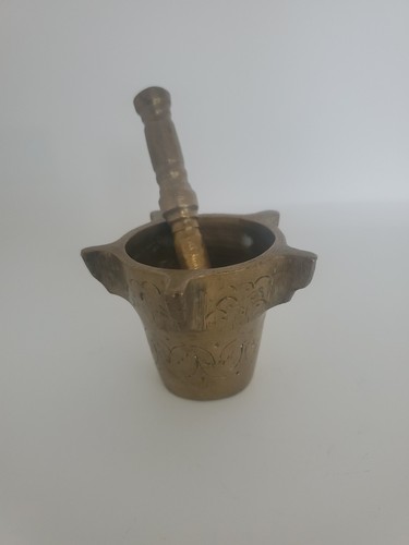 Mortier apothicaire bronze - en,