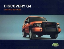 Catalogue Brochure Land Rover Discovery G4 2003 Grande Bretagne / U.K.
