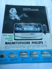 Advertising 1963 Philips Egypt Recorder