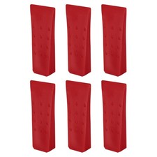 Coin  ABS 6 pcs 152 mm rouge