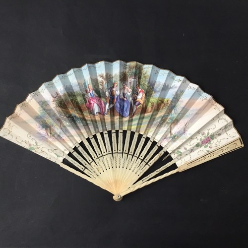 Eventail ancien napoléon - ancien, iii