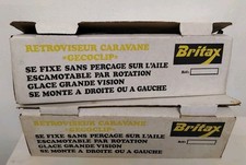 Paire D'anciens Rétroviseurs Caravane Britax Vintage ( Réf : Hang )