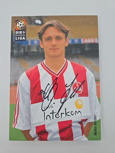 Heiko gerber autographe signé - autographe,