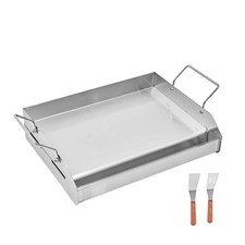 Plaque de cuisson acier inox