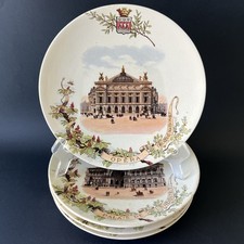 4 Assiettes Anciennes