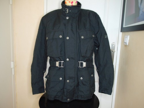 Veste noir belstaff motard - belstaff,