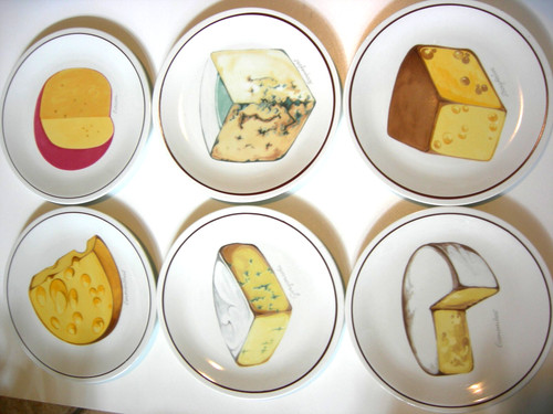 Assiettes a fromage - ,