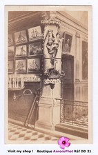 HONFLEUR, CHAPELLE NOTRE-DAME DE GRÂCE, EX-VOTO MARINS & STATUE, CDV -DD21