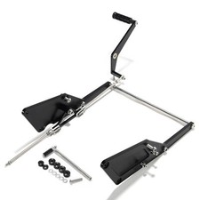 Noir 7" Repose-pieds Commandes