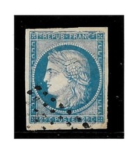 Timbre Cérès 20 centimes ND